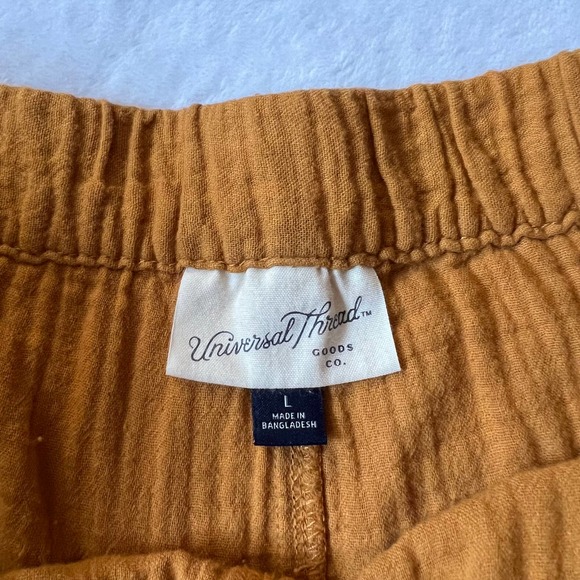 Universal Thread High Waist Shorts - Mustard - Picture 3 of 9